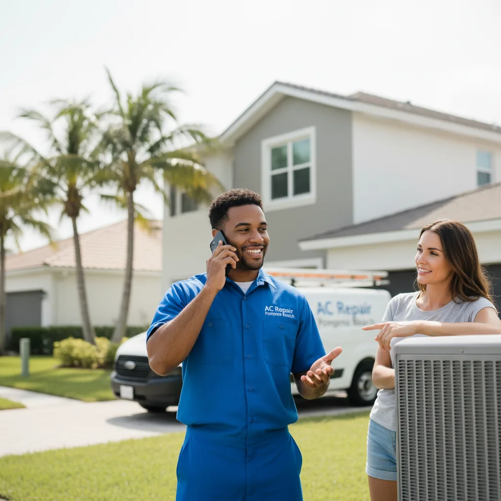 AC Repair Pompano Beach customer support in Jeddo